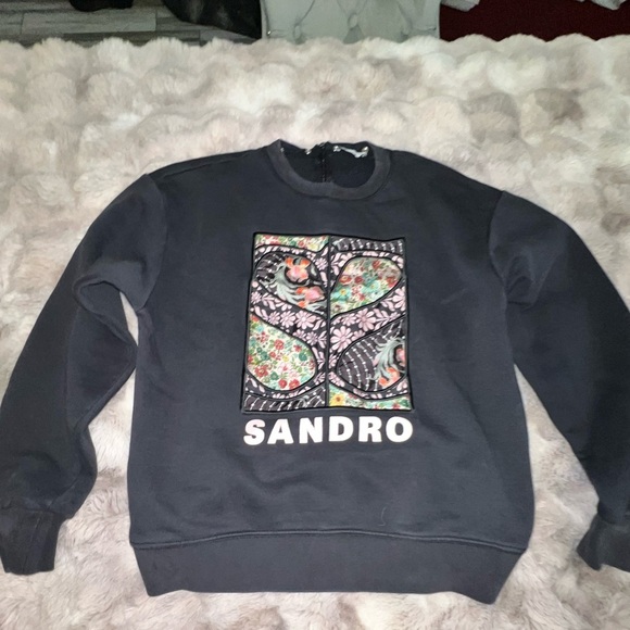 Women's Sandro Sweatshirt.Size 1_Small - Picture 5 of 16